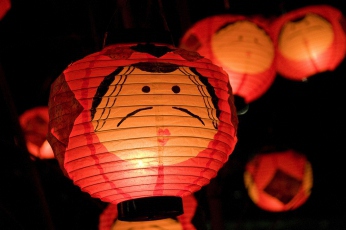 日本三大火祭り　山口七夕ちょうちん祭り